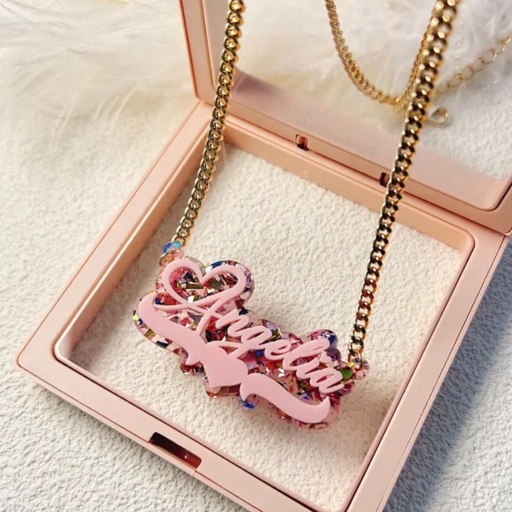 Custom made personalized name necklace